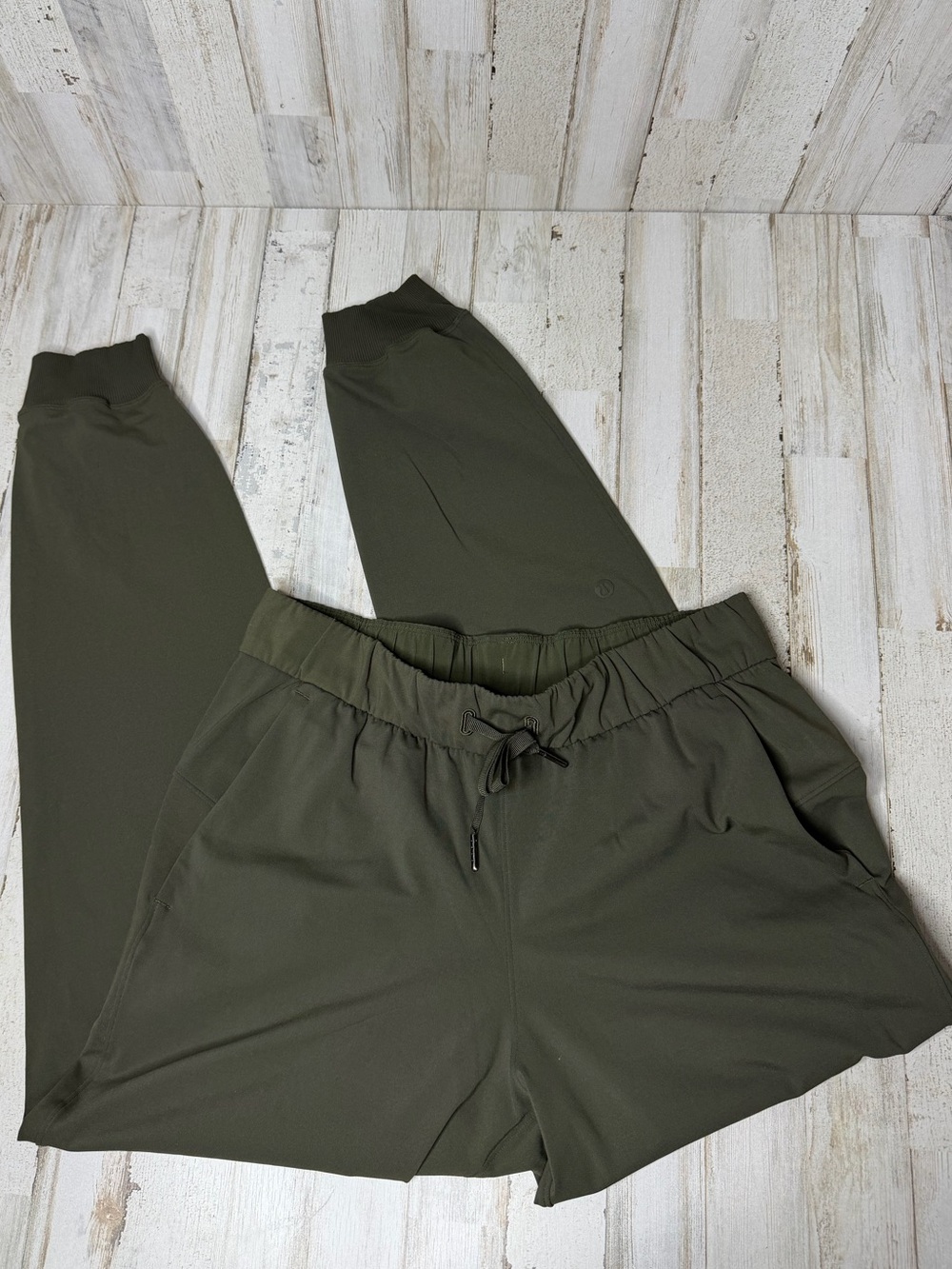lululemon athletica Olive Green Track Jogger Pants